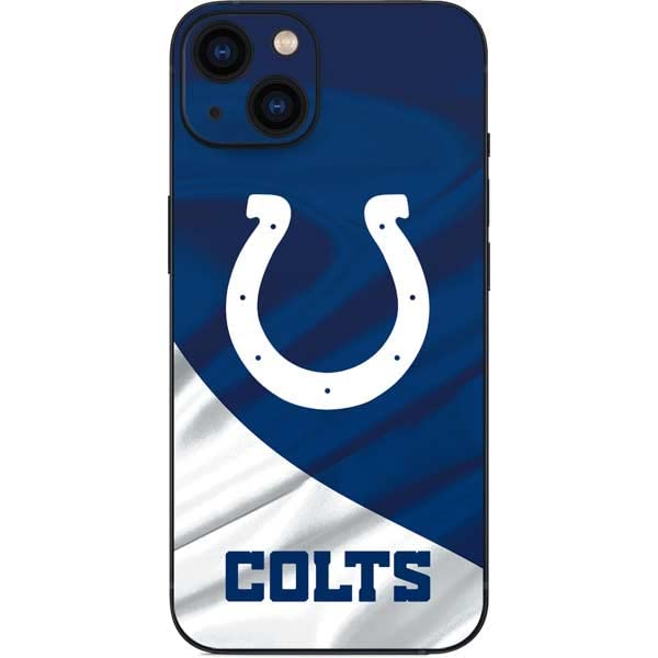 Skinit Phone Decal Skin Compatible with iPhone 14 Plus - Officially Licensed NFL Indianapolis Colts Design