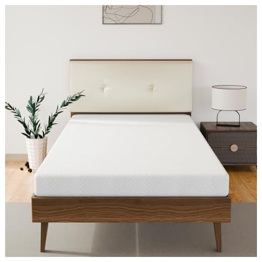Bamboobreeze 8inch Twin Mattress, Gel Memory Foam with No Odor, Medium-Firm, Bed in a Box, Fiberglass Free, Pressure Relief, CertiPUR-US