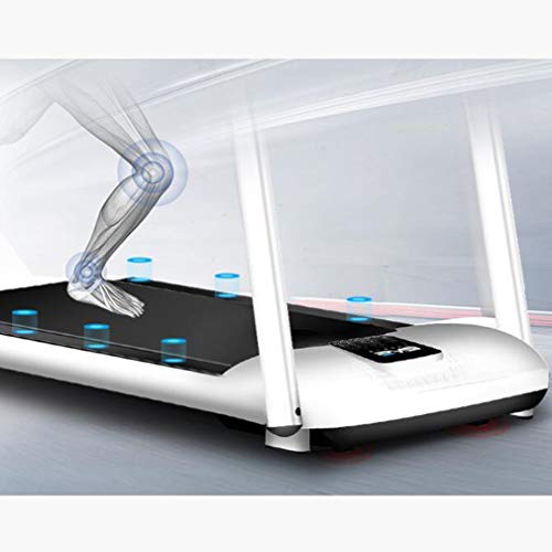 Image of Folding Walking Machine Folding Motorised Treadmill Adjustable Speed LCD Screen No Noise Comfortable Fitness Equipment