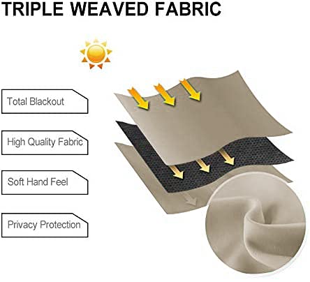 DWCN Blackout Curtains for Bedroom - Image 3