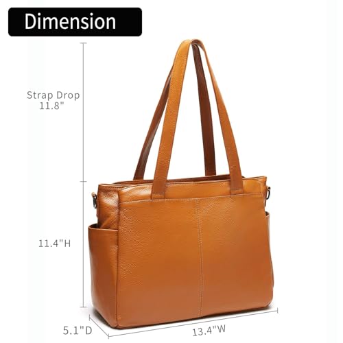 Image of Genuine Leather Purse for Women Hobo Crossbody Bag