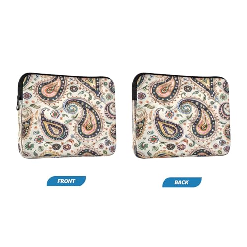 Funda para portátil 13-14 pulgadas impermeable diseño paisley miniatura 2