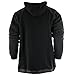 adidas Originals Men's Outerwear Sport Luxe Mixed Fabric Hoodie, Black, X-Large