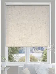 Persiana Rolo Blackout Robust Linho 140 (L) x 160 (A) cm 100% Escuro Cortina Roller 1,40 X 1,60 m