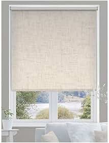 Persiana Rolo Blackout Robust Linho 140 (L) x 160 (A) cm 100% Escuro Cortina Roller 1,40 X 1,60 m