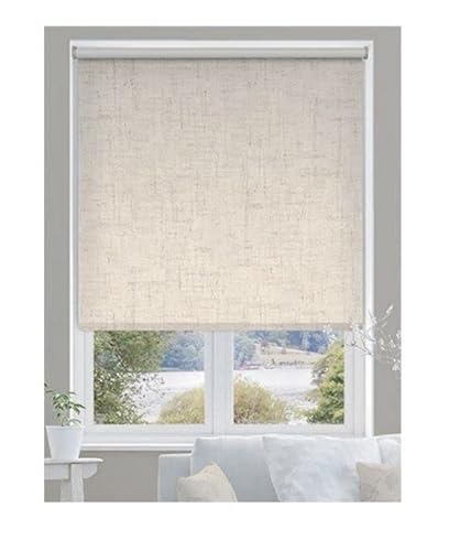 Persiana Rolo Blackout Robust Linho 140 (L) x 160 (A) cm 100% Escuro Cortina Roller 1,40 X 1,60 m