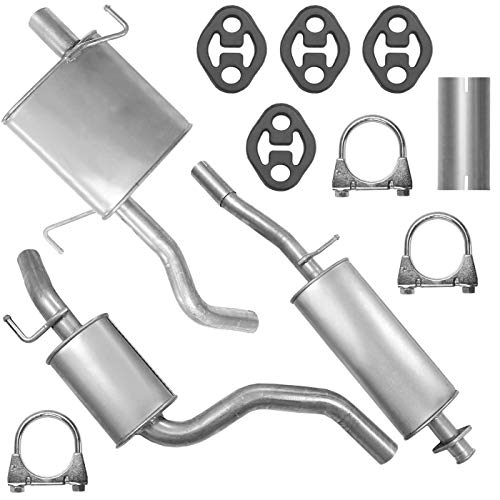 Adamot Auspuffanlage Schalldämpferset Auspuff für Alfa Romeo 147 937 1.6 2.0 Adamot Auspuffanlage Schalldämpferset Auspuff für Alfa Romeo 147 937 1.6 2.0