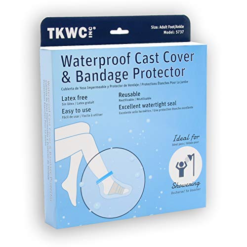 Tkwc Inc Foot & Ankle - Water Proof Foot Cast Cover For Shower 5737 - Watertight Foot Protector #TOP6