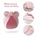 FUIPVGI 3 Stück Baby Mützen, Neugeborenes Baby Mütze, Baumwolle Süße Schleife Baby Mütze Hut, Mütze Frühling Thermal Jersey Slouch Beanie Jungen Mädchen Baby Mütze (Weiß, Beige, Rosa)