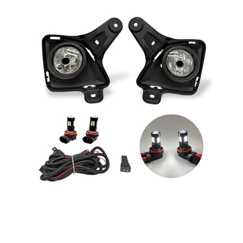 Phares antibrouillard LED pour Toyota Hiace 2011-2013 avec grille de pare-chocs avant