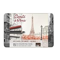 Carrés Esquisse 14 Teintes Conté à Paris | Beaux-Arts Qualité Supérieure