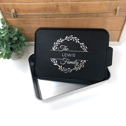 Personalized Baking Dish Laser Engraved - 9x13 Durable Personalized Bakeware - Unique 