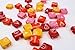 Original Star Candy Bulk- Fruity Chewy Individually Wrapped Pink, Red, Orange, and Yellow burst Fun Size Candy (1 Pound)