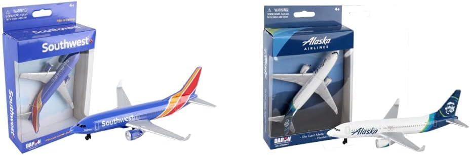 Daron Southwest Single Plane & Alaska Airlines Single Plane Vehicle