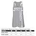 Yametee Women's Flower Free Mom Hugs Pride LGBT Shirt Flowy Racerback Tank Top (Black, XL)