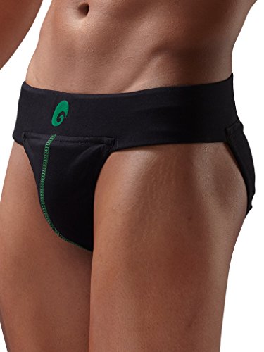 Image of omtex Cotton Neo Supporter, Men's Large (Black) Cotton Tokyo Supporter, Men's Medium (Black)