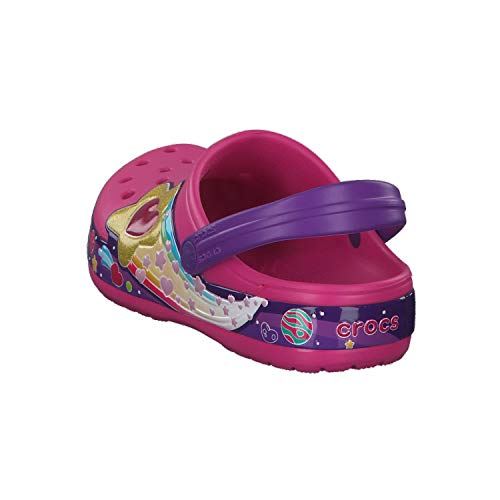 Crocs Kid's Galactic Hearts Clog, Fuchsia, 4 M Us Toddler #TOP3
