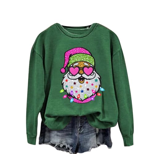 Weihnachtspullover Damen - Fleece Unterhemd, Party Outfit, Set für...