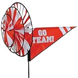 Premier 22152 Triple Spinner with Go Team Label, 33 by 27-Inch, Orange