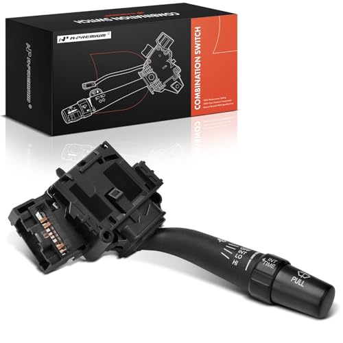 A-Premium Windshield Wiper and Washer Switch Assembly Compatible with Toyota