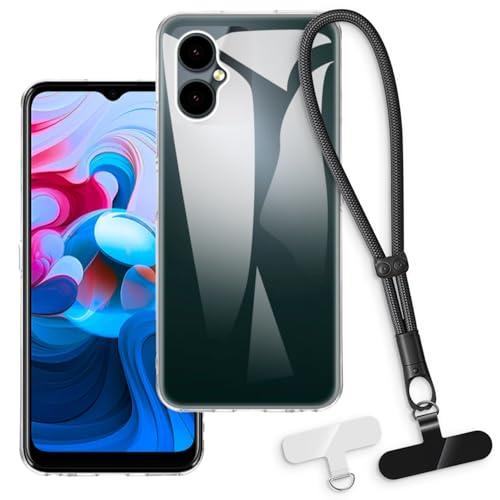 OAGELIM 2-in-1�ی�P�[�X�ƃ��X�g�X�g���b�v SPC Discovery SE �Ƃ̌݊������� ���O���\�ȃ��j���[�h�t���d�b�J�o�[�A����~�ߕ����h�~�O���b�v�n���h�� (�N���A + �u���b�N)