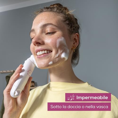 Beurer FC 45 Spazzola per la pulizia del viso, impermeabile, 2 velocità di rotazione - 5