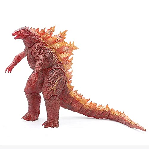 SASAMALL Godzilla King of Monsters, About 12IN from Beginning to end,Godzilla Burning in Red Lotus Form (2019) Action Doll Monster Toy Godzilla Toy