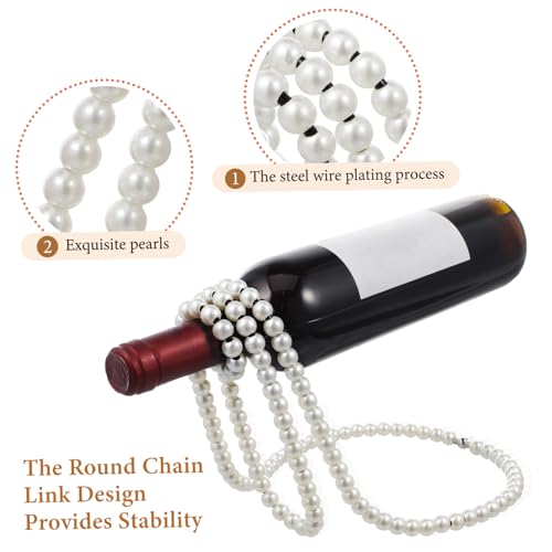 Soporte para Botellas de Vino en Forma de Collar Creativo miniatura 7