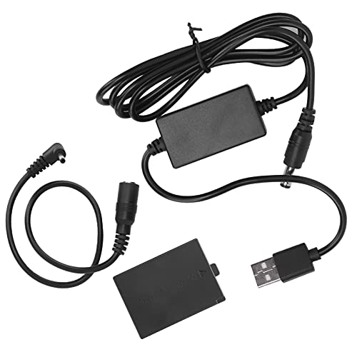 Adaptador LP-E10 batería simulada USB cable de alimentación continua cámara 1100D 1200D 6