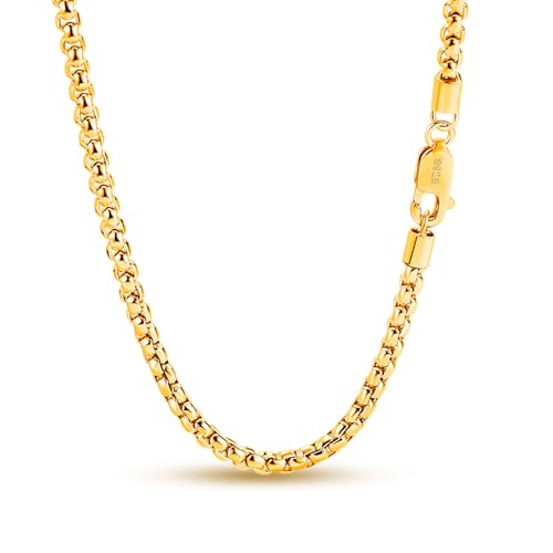 Collier Argent 925 Dankadi, le bijou idéal du quotidien 3mm