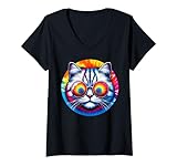 Un regalo divertido para cualquier ocasión, como Navidad o cumpleaños. Esta ilustración de gato teñido anudado atrae a hombres, mujeres y niños. Sorprende a alguien especial con este regalo único y colorido que celebra su amor por los gatos y el arte vibrante.