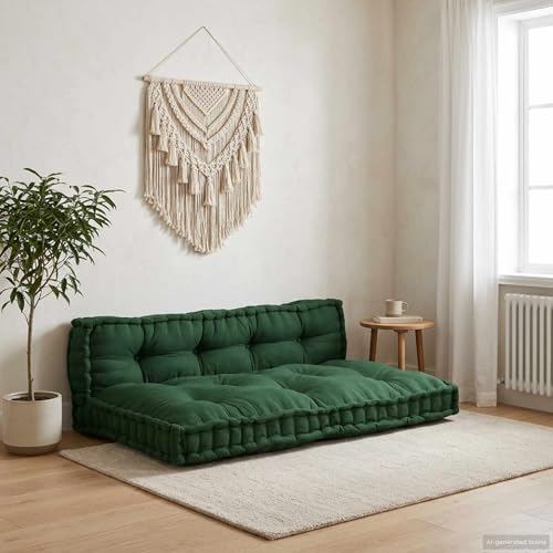 Coussin pour canapé en palette lavable et résistant aux intempéries