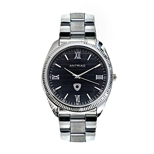 Image of Luxury Emperor Black Badge Roman - Black Watch - Made in India Luxury Watch