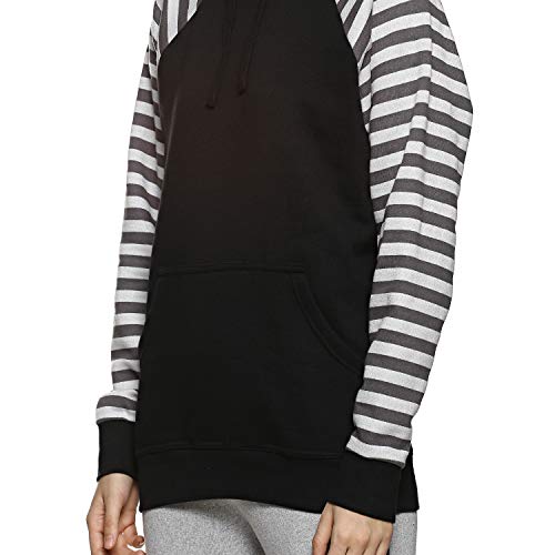 Image of PINACOLADA Women Striped Hoodie