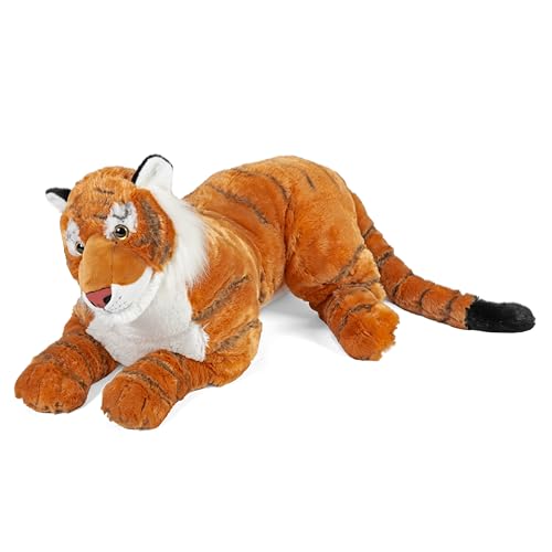 Tigre peluche 76 cm Wild Republic Jumbo résistant et lavable pour éviter l'usure des grands jouets