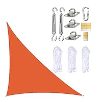 Amazon.co.jp: シェードセイル直角二等辺三角形屋外シェード