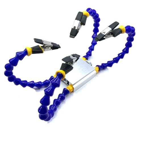 Étau d'établi avec bras flexibles de soudage et support PCB - 4