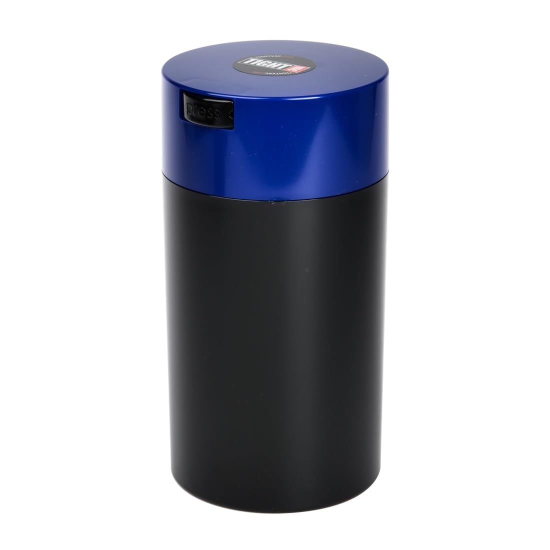TightVac 1.3L Airtight Vacuum Container (12 oz) – Smell Proof Food Storage – BPA-Free (Dark Blue)