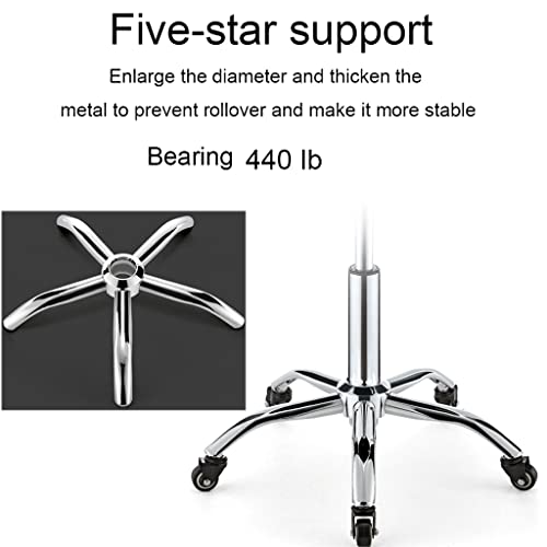Tabouret de travail pivotant robuste réglable en hauteur salon