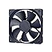 immagine 2Fractal Design Dynamic X2 GP-12 Ventilatore del computer - Ottimizzato per flusso d'aria elevato – 120x120x25 mm – 1200RPM – FDB-Cuscinetti - Puntoni di forma aerodinamica - Nero Edition (Single)