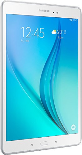 Samsung Galaxy Tab A SM-T550NZWADBT, 9.7 WiFi - Tablet de 9.7" (WiFi, Quad Core de 1.2 GHz, 16 GB, Android 5.0 Lollipop), Blanco [Importado de Alemania]