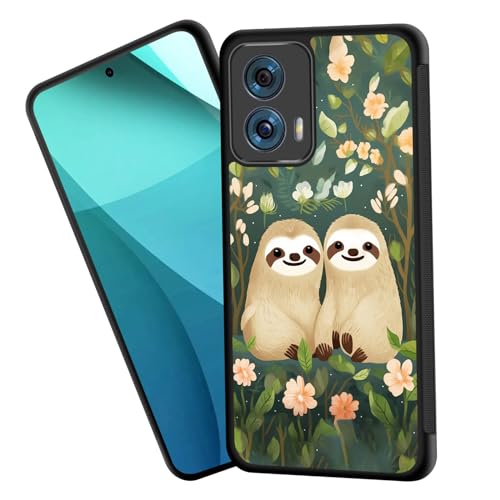 Coque Moto G Play 5G 2024 antichoc et arrière paresseux mignons 6,6 pouces
