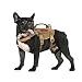 OneTigris Small Dog Vest Beast MOJO Tactical Dog Harness with Durable Vertical Handle for Small Puppy Dog (Coyote Brown, Extra Small)