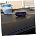 FUNOMOCYA 1pc Professional Luminous Car Dash Clock Thermometer Accurate Digital Temperature Display for Vehicles Material Multifunctional and Temp Gauge Easy to Install Dashboard
