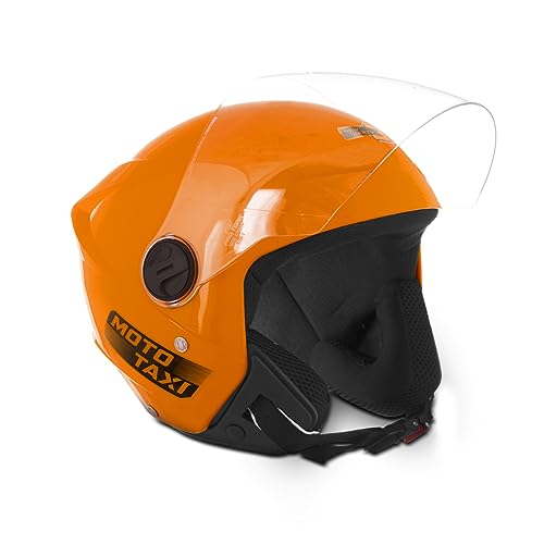 Capacete Fechado Stealth Carburetor 62 Preto/Laranja