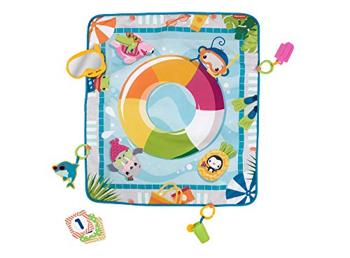 Fisher-Price Speelmat voor baby's, met afneembaar speelgoed, geschikt voor buik, vanaf de geboorte, GRR44 - Image 8