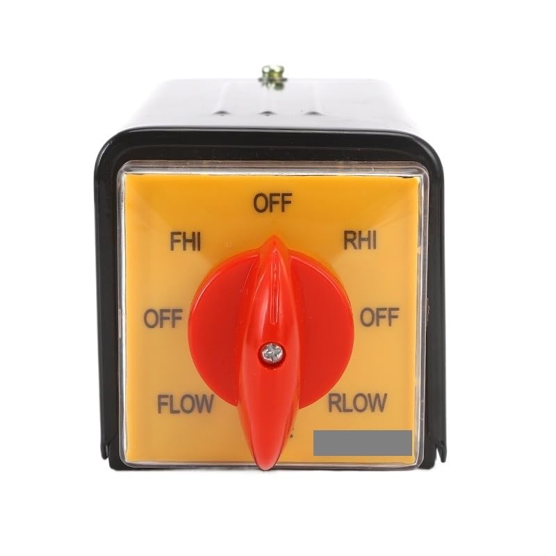 25A Momentary Rotary Cam Changeover Switch 660V 2-Pole 3-Position 8  Terminals SZW25-64D/6BF 25A 6Pole 24 Screw 8 Position Changeover Cam Switch