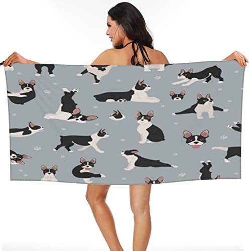 Serviette de plage en microfibre légère de grande taille pour sport - 8