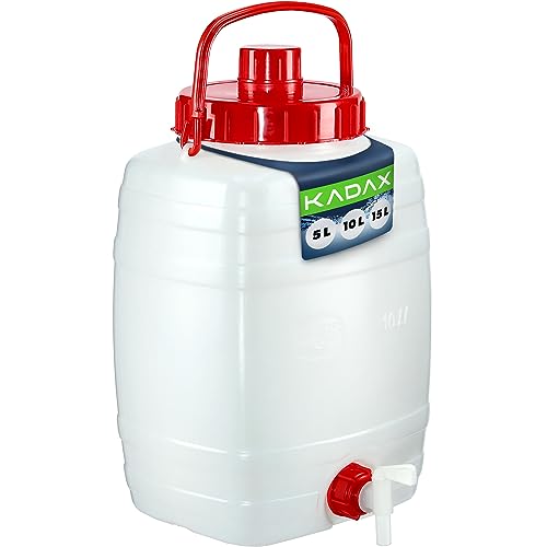 Stronrive Wasserkanister 10L Mit Hahn - Camping Wassertank Aus BPA-freiem PC