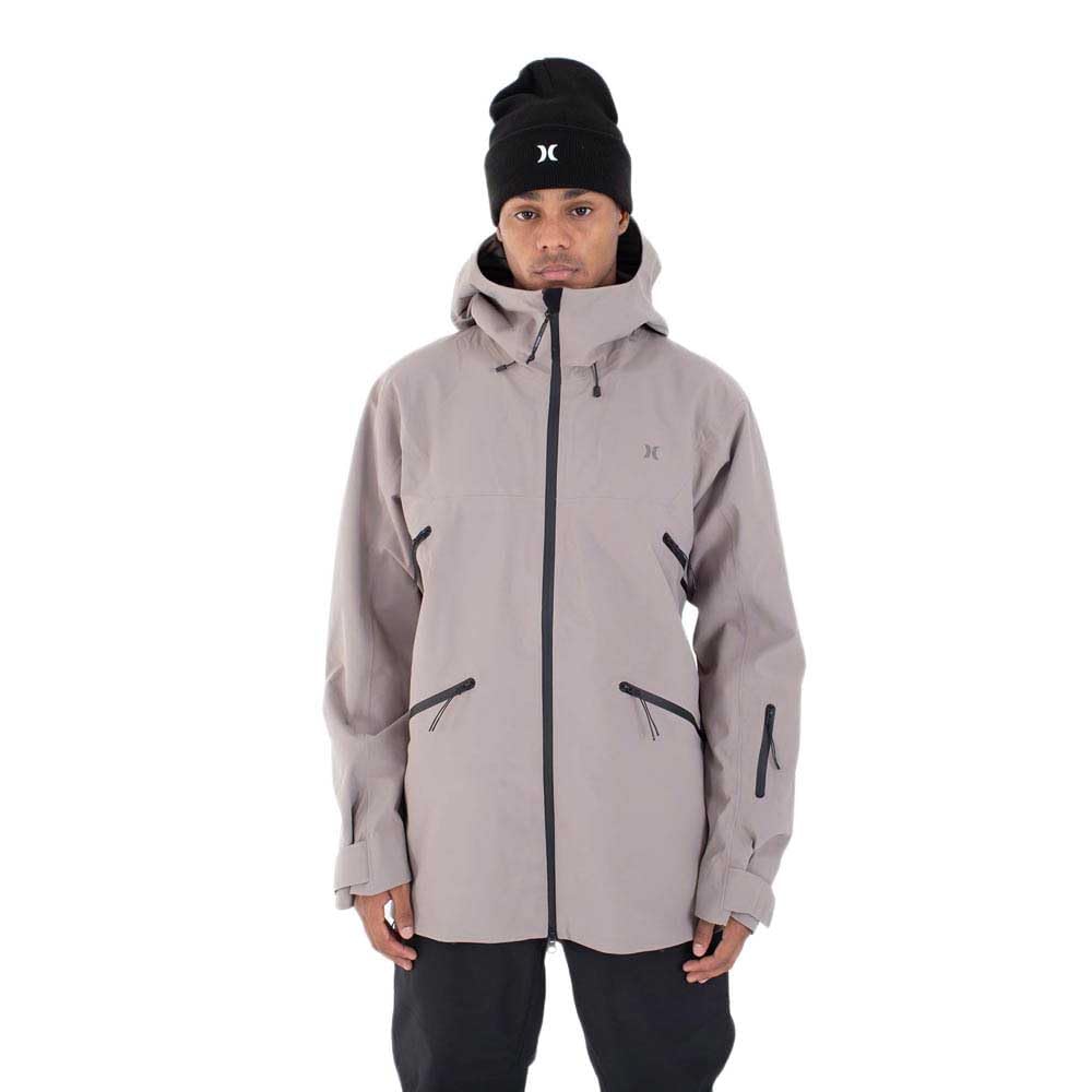 Hurley Jacket men - Cream, Roadside/Dk Stone Grey, XXL
